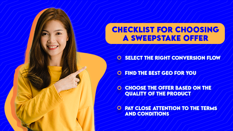 Checklist for Choosing a Sweepstake Offer | Dynu In Media