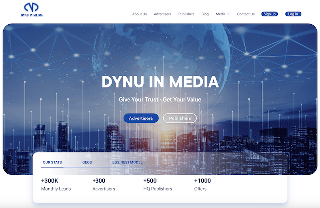 Website example | Dynu 