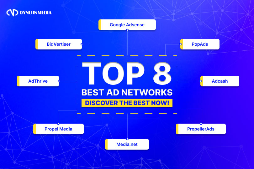 Top 8 Best Ad Networks In 2023