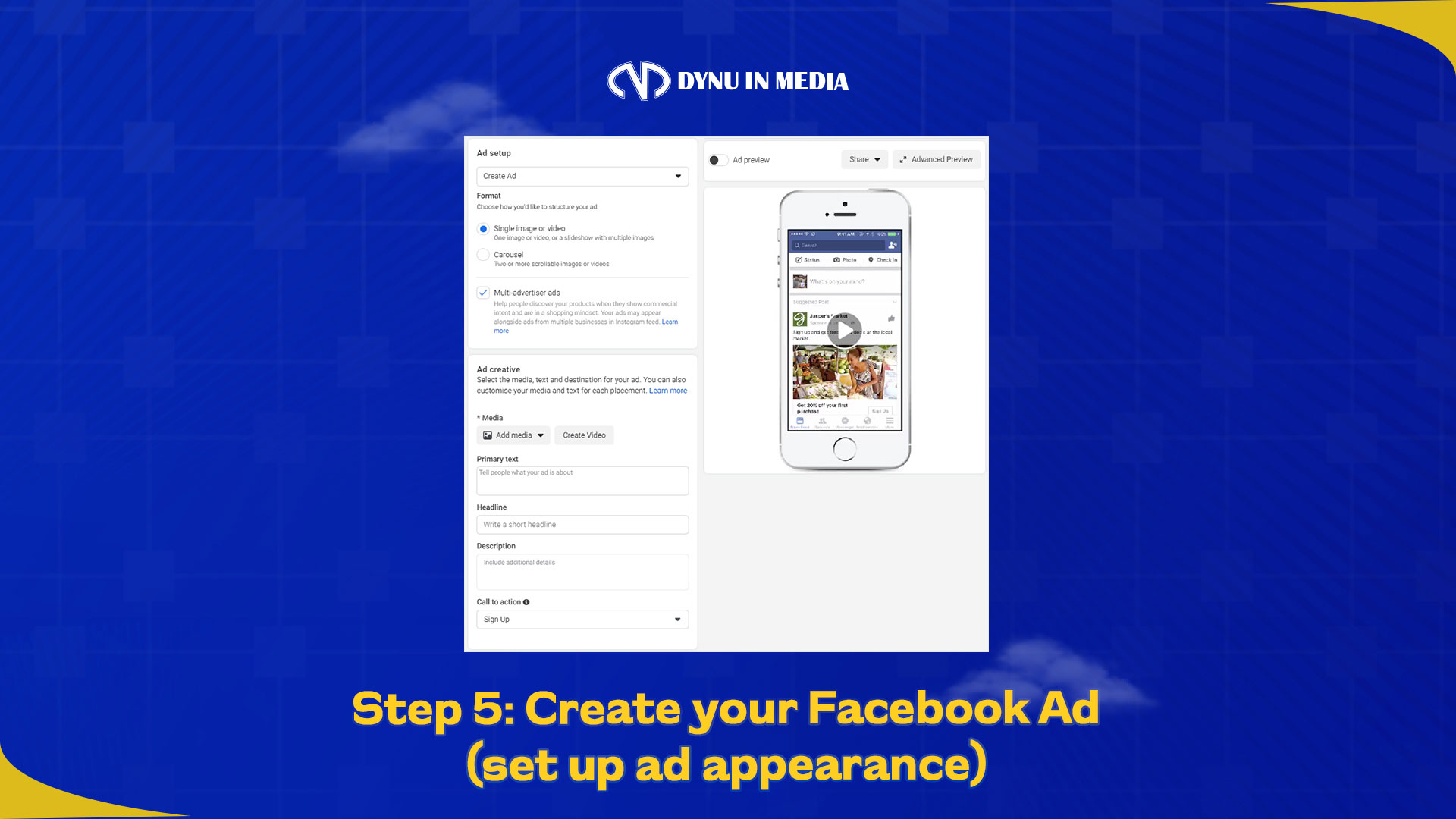 Step 5: Create Your Facebook Ad